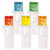 Hometown Holidays 2368-20/U15E148B Icicle Light Set, 9.6 W, 100-Lamp, LED Lamp, Multi-Color Light, 9-1/2 ft L [SKU: ORG1527381]