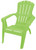 Gracious Living Adirondack II 11547-26ADI Adirondack Chair, 29-3/4 in W, 35-1/4 in D, 33-1/2 in H, Resin Seat [SKU: ORG8288623]
