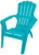 Gracious Living Adirondack II 11611-26ADI Adirondack Chair, 29-3/4 in W, 35-1/4 in D, 33-1/2 in H, Resin Seat [SKU: ORG8288631]