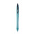 ReVolution Ocean Bound Ballpoint Pen, Retractable, Medium 1 mm, Black Ink/Translucent Blue Barrel, Dozen [SKU: BICBPRR11BK]