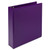 Earths Choice Biobased Durable Fashion View Binder, 3 Rings, 2" Capacity, 11 x 8.5, Purple, 2/Pack [SKU: SAMU86608]