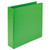 Earths Choice Biobased Durable Fashion View Binder, 3 Rings, 2" Capacity, 11 x 8.5, Lime, 2/Pack [SKU: SAMU86678]