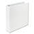 Earth's Choice Biobased D-Ring View Binder, 3 Rings, 2" Capacity, 11 x 8.5, White [SKU: SAM16967]