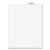 Avery-Style Preprinted Legal Bottom Tab Divider, 26-Tab, Exhibit G, 11 x 8.5, White, 25/PK [SKU: AVE11946]