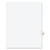 Preprinted Legal Exhibit Side Tab Index Dividers, Avery Style, 10-Tab, 68, 11 x 8.5, White, 25/Pack, (1068) [SKU: AVE01068]
