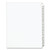 Preprinted Legal Exhibit Side Tab Index Dividers, Avery Style, 25-Tab, 201 to 225, 11 x 8.5, White, 1 Set, (1338) [SKU: AVE01338]