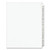 Preprinted Legal Exhibit Side Tab Index Dividers, Avery Style, 25-Tab, 301 to 325, 11 x 8.5, White, 1 Set, (1342) [SKU: AVE01342]