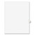 Preprinted Legal Exhibit Side Tab Index Dividers, Avery Style, 26-Tab, Q, 11 x 8.5, White, 25/Pack, (1417) [SKU: AVE01417]