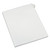 Preprinted Legal Exhibit Side Tab Index Dividers, Allstate Style, 10-Tab, 2, 11 x 8.5, White, 25/Pack [SKU: AVE82200]