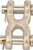 Campbell T5423301 Clevis Link, 3/8 in Trade, 5400 lb Working Load, Steel, Zinc [SKU: ORG5779228]
