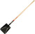RAZOR-BACK 44363 Square Point Shovel, 9-1/2 in W Blade, Steel Blade, Ashwood Handle, 48 in L Handle [SKU: ORG6800668]