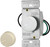 Eaton Wiring Devices RI061-VW-K2 Rotary Dimmer, 120 V, 600 W, Halogen, Incandescent Lamp, Single-Pole, Ivory/White [SKU: ORG2879518]