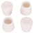 ProSource FE-50642-B Furniture Leg Tip, Round, Rubber, White, 5/8 in Dia, 1.1 in H [SKU: ORG3611431]