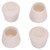 ProSource FE-50643-B Furniture Leg Tip, Round, Rubber, White, 3/4 in Dia, 0.76 in H [SKU: ORG7139322]