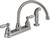 DELTA Peerless Claymore Series P299575LF-SS Kitchen Faucet, 1.8 gpm, 2-Faucet Handle, Stainless Steel, Deck Mounting [SKU: ORG5761952]