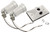 HUBBELL 5621-6 Lamp Holder, 120 V, 75 to 150 W, White [SKU: ORG1897602]