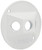 HUBBELL 5197-1 Lampholder Cluster Cover, 4-1/8 in Dia, 1.094 in L, 4-1/8 in W, Round, Metal, White, Powder-Coated [SKU: ORG3985231]