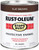 RUST-OLEUM STOPS RUST 239083 Protective Enamel, Flat, Brown, 1 qt Can [SKU: ORG0953505]