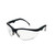 Klondike Plus Safety Glasses, Black Frame, Clear Lens [SKU: CRWKD310]