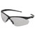 V60 Nemesis Rx Reader Safety Glasses, Black Frame, Clear Lens, +2.5 Diopter Strength [SKU: KCC28627]