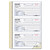 Gold Standard Money Receipt Book, Two-Part Carbonless, 5 x 2.75, 3 Forms/Sheet, 225 Forms Total [SKU: RED8L829]
