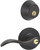 Schlage JC60VSEV716 Deadbolt and Entry Lockset, 3 Grade, Metal, Aged Bronze, 2-3/8, 2-3/4 in Backset, Universal Hand [SKU: ORG3075322]