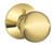 Schlage F170NVORB605 Dummy Lockset, Brass, Brass [SKU: ORG7225451]