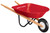 RADIO FLYER 40 Wheelbarrow, 30 lb Volume, Steel, 7 x 1-1/4 in Wheel [SKU: ORG6302277]
