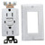 GENMAX TR15WST GFCI Receptacle/Outlet, 15 A, White [SKU: ORG9443201]