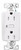 EATON WFTRCR15-W-SP-L Smart Duplex Receptacle, 2 -Pole, 15 A, 120 VAC, NEMA 5-15R Socket, White [SKU: ORG4244687]