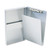 Snapak Aluminum Side-Open Forms Folder, 0.38" Clip Capacity, Holds 5 x 9 Sheets, Silver [SKU: SAU10507]