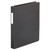Deluxe Non-View D-Ring Binder with Label Holder, 3 Rings, 1" Capacity, 11 x 8.5, Black [SKU: UNV20761]