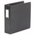Deluxe Non-View D-Ring Binder with Label Holder, 3 Rings, 3" Capacity, 11 x 8.5, Black [SKU: UNV20791]