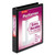 Performer ClearVue Slant-D Ring Binder, 3 Rings, 1" Capacity, 11 x 8.5, Black [SKU: CRD17201]