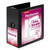 Performer ClearVue Slant-D Ring Binder, 3 Rings, 5" Capacity, 11 x 8.5, Black [SKU: CRD17951]