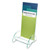 Euro-Style DocuHolder, Leaflet Size, 4.5w x 4.5d x 7.88h, Green Tinted [SKU: DEF775383]