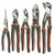 Crescent Z2 K9 Series Z2SET5CG Plier Set, 5-Piece, Alloy Steel, Black/Rawhide, Polished [SKU: ORG7416993]