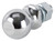 Vulcan HBB11 Hitch Ball, 2-5/16 in Dia Ball, 1 in Dia Shank, 6,000 lb Gross Towing [SKU: ORG1957406]