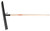 RAZOR-BACK 83154 Concrete Rake with Rebar Hook, 60-1/2 in OAL, Hardwood Handle, Straight Handle, 60 in L Handle [SKU: ORG6878722]