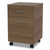 Urban Mobile File Pedestal, Left or Right, 2-Drawers: Box/File, Legal/A4, Natural Walnut, 16" x 15.25" x 23.75 [SKU: LITUR610NW]