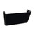 Wall File Pockets, Plastic, Letter Size, 13" x 4.13" x 7", Black [SKU: UNV08122]