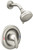 Moen Adler Series 82604SRN/L82691EP Shower Faucet, 1.75 gpm, 3-1/2 in Showerhead, Metal, Brushed Nickel, Lever Handle [SKU: ORG5481775]