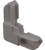 Make-2-Fit PL-14312 Window Frame Corner, 3/8 in W, Plastic, Gray [SKU: ORG9183856]