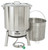 Bayou Classic KDS-182 Crawfish Cooker Kit, 21 in L, 21 in W, 85 qt Capacity, Stainless Steel [SKU: ORG8213233]
