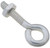 National Hardware N221-051 Eye Bolt, #10-24 Thread, 3/4 in L Thread, 0.28 in ID Dia Eye, 0.91 in L Shank, Steel, Zinc [SKU: ORG6043293]
