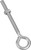National Hardware N221-127 Eye Bolt, 1/4-20 Thread, 2-3/4 in L Thread, 0.56 in ID Dia Eye, 3.02 in L Shank, Steel, Zinc [SKU: ORG6789952]