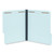 Top Tab Classification Folders, 2" Expansion, 2 Fasteners, Letter Size, Light Blue Exterior, 25/Box [SKU: UNV10401]