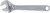 STANLEY 87-471 Adjustable Wrench, 10 in OAL, 1-2/11 in Jaw, Steel, Chrome, Plain-Grip Handle [SKU: ORG5321633]