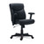 Alera Harthope Leather Task Chair, Supports Up to 275 lb, Black Seat/Back, Black Base [SKU: ALEHH42B19]