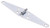 ProSource HSH-Z04-013L Strap Hinge, 2 mm Thick Leaf, Steel, 180 Range of Motion [SKU: ORG2154938]